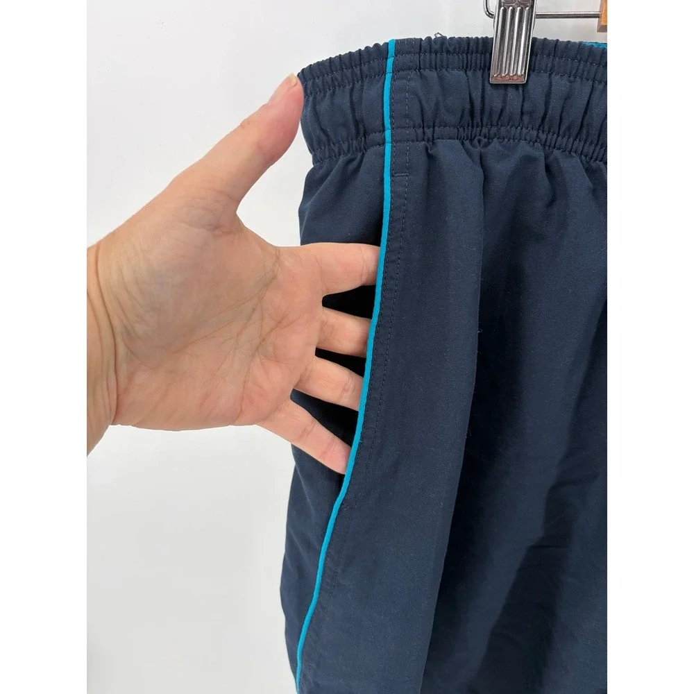 Speedo Navy Swim Trunks Lined Board Shorts Pockets Summer Beach, Men's Size XL